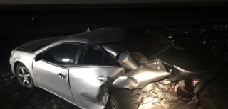 Woman dies after crash with car