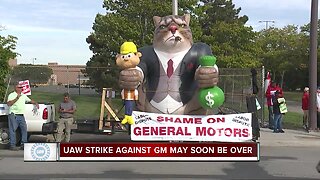 UAW strike against GM may soon be over