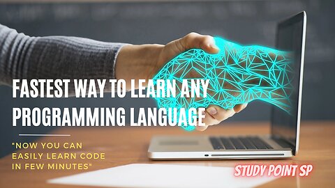 Fatest way to learn any programming language