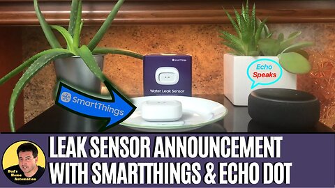 Water Leak Announcement On Your Echo Device