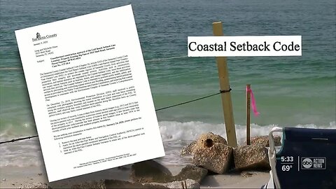 County wants fence taken down at Siesta Key