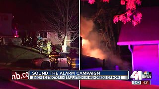 Red Cross launches 'Sound the Alarm' campaign in Kansas City to install working smoke alarms