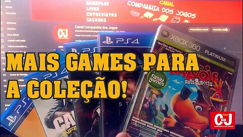 Mais Games para a Coleção!