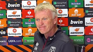 'We're going to GO FOR IT AGAIN! Semi & Final in two years!' | David Moyes | West Ham v Backa Topola