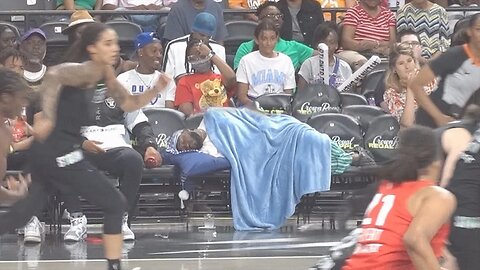 WNBA Kicks Out Fan for SLEEPING at WNBA Game