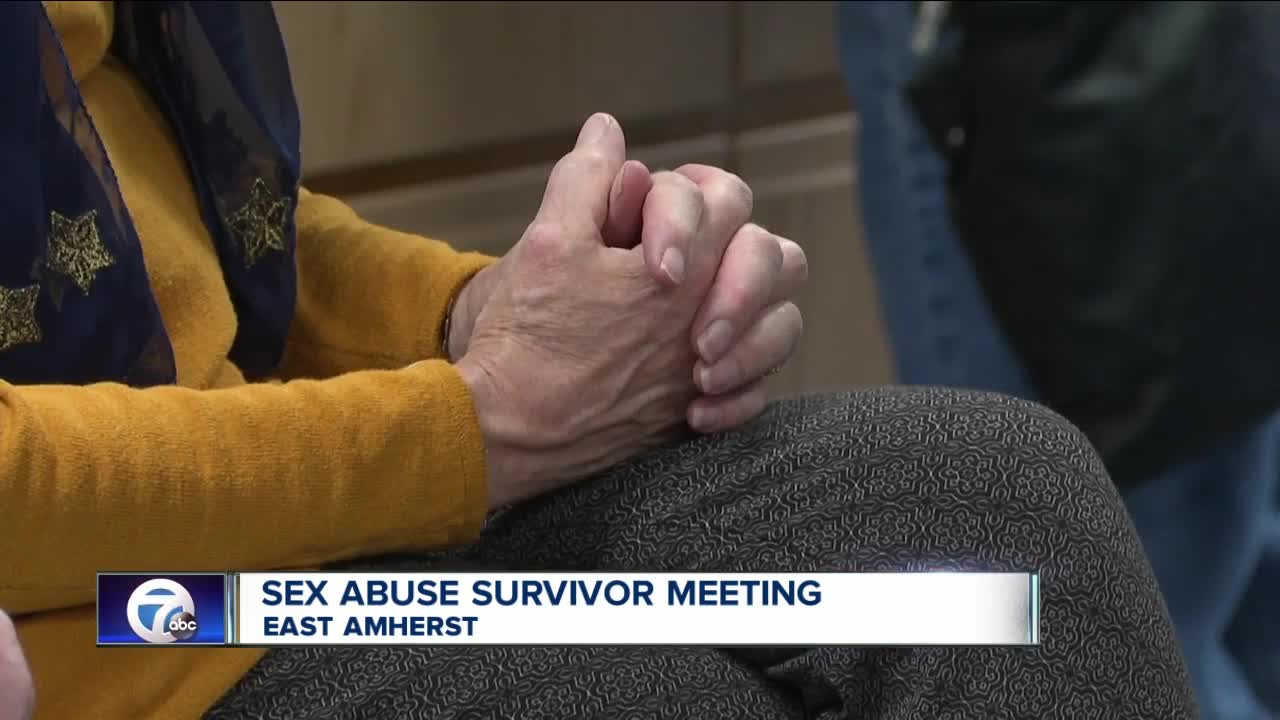 Sex abuse survivors host group conversation