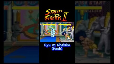 Street Fighter Ryu vs Dhalsim #youtubeshorts #ytshorts #trending #gaming #viral #streetfighter #ryu