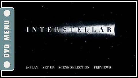 Interstellar - DVD Menu