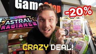 DON’T MISS this *GREAT DEAL* on Astral Radiance! | Hunting Pokémon Cards (at GameStop)