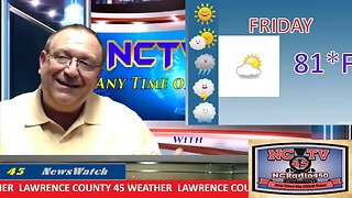 NCTV45 LAWRENCE COUNTY 45 WEATHER MONDAY MAY 8 2023