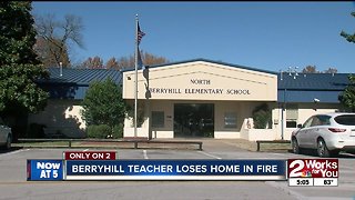 Community rallies around Berryhill teacher after house fire
