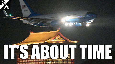 It's About Time: Pink Pantsuit Pelosi Steps onto Taiwan Tarmac, Triggers China to See Red