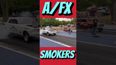 A/FX Pontiac and Chevy Smokey Burnouts #shorts