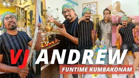 VJ Andrews Funtime at Kumbakonam with Cinemakaaran24 Malik|