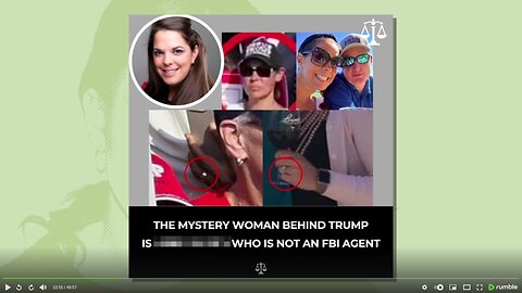 Mystery Woman Anticipating and Recording the Assassination Attempt of Trump