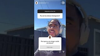 Porque o raiam vai largar o Instagram? | Raiam Santos