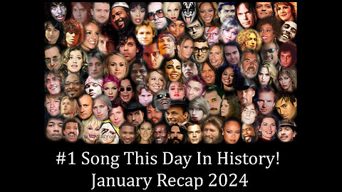 #1 Song This Day In History! January Recap 2024