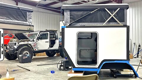 How We built my Composite Truck Camper LIGHT & STRONG for my Jeep Gladiator