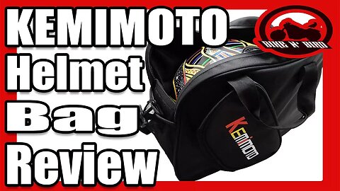 KEMIMOTO Helmet Bag Review