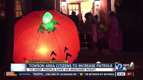 Towson Area Citizens On Patrol (TACOP) Increases Patrols for Mischief Night