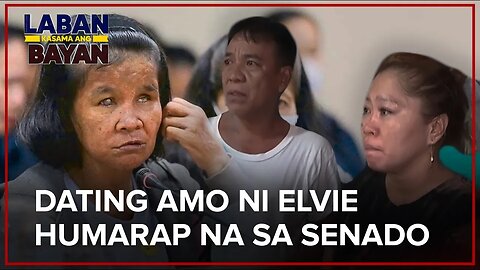 LIVE: Mga dating amo ni Elvie Vergara na nagmaltrato sa kanya, humarap na sa Senado