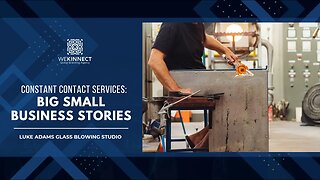 Big Small Business Stories - Luke Adams Glass Blowing Studio