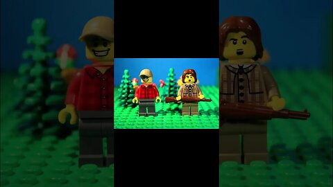 Great aim though, right? #brickfilm #lego #stopmotion #funny #comedy #hunting #birds #fyp #fypシ