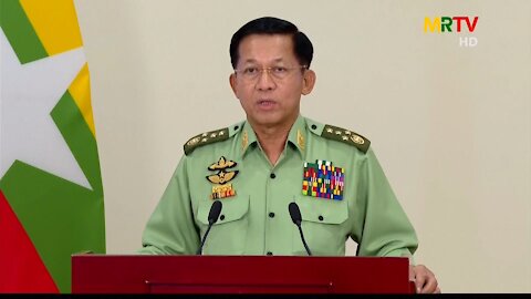Myanmar’s military ruler Min Aung Hlaing to address nation
