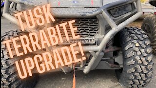 Tusk Terrabites upgrade for our RZR 900 Trail Fox Edition - THE BEST