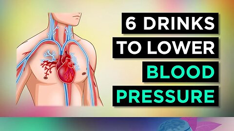 6 Drinks To LOWER Your BLOOD PRESSURE