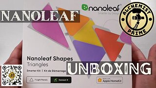 The best lights! Nanoleaf: Shapes Triangles Smarter Kit (7 Panels): Multicolor Unboxing and Setup