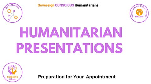 Sunday night Call - Humanitarian Presentations For Your Appointment