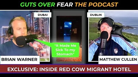 🎥1 WEEK UNDERCOVER IN RED COW MIGRANT HOTEL DUBLIN