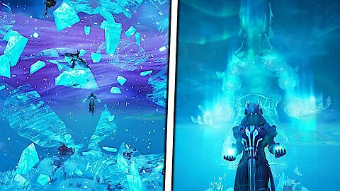 FULL ICE STORM EVENT FOOTAGE! FORTNITE ICE STORM EVENT LIVE GAMEPLAY! (POLAR PEAK SPHERE LIVE EVENT)