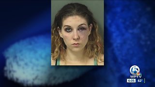 Woman accused of assaulting driver in West Palm Beach given $7,000 bond