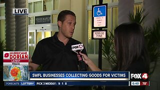 SWFL Businesses collecting goods for hurricane victims