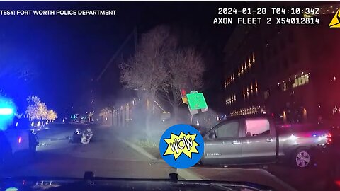 "Adrenaline-Fueled Fort Worth Police Chase: Astonishing Footage of Drunk Driver Pursuit" #police