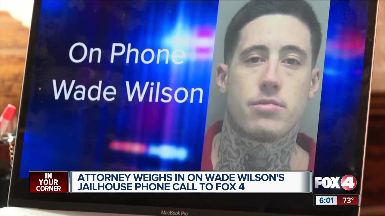 Attorney says Wade Wilson's phone interview could hurt his case