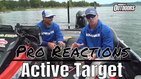 Pro Bass Anglers React to Lowrance Active Target