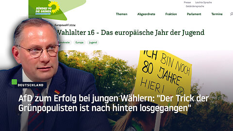 AfD zum Erfolg bei jungen Wählern: "Der Trick der Grünpopulisten ist nach hinten losgegangen"