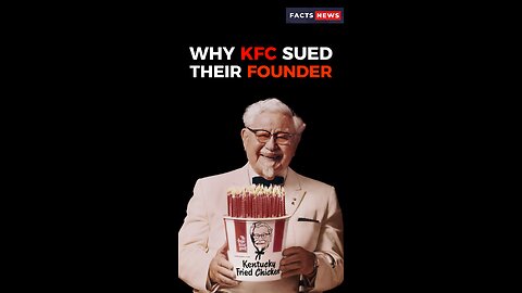 KFC, Colonel Sanders #factsnews #shorts