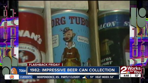 Flashback Friday: Impressive beer can collection in 1982