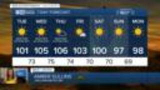 FORECAST: Excessive Heat Warning through Thursday, Record heat possible