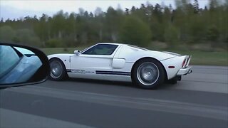Tuned Ford GT vs 625 HP McLaren MP4-12C with comments from Gustav