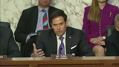 Vice Chair Rubio Speaks at Senate Intel Hearing on Noms Matthew Olsen, Stacey Dixon & Thomas Monheim