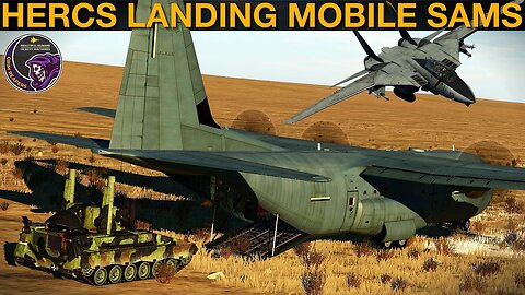 The Tactical Case For Cargo Planes Landing Progressive SAMs Under Fighter Cover (WarGames 146) | DCS