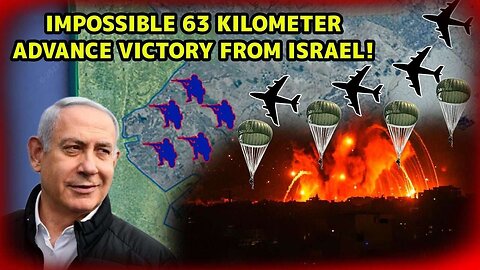 Impossible 63 Kilometer Advance Victory From Israel! Bad End for Hamas Commanders!