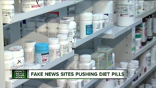 Don't Waste Your Money: Fake news sites pushing diet pills