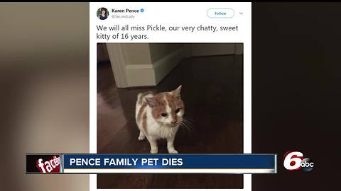 Pence family loses second pet since moving to Washington, D.C.