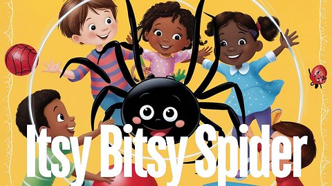 Itsy Bitsy Spider, Wheels On the Bus - Soccer ball shaped wheels - Baby Nursery Rhymes & Kids Songs